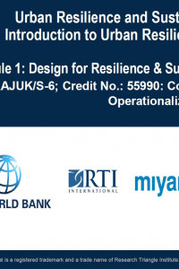 Cover Image of the 2.1(i) Subject 2: Designing for Resilience Systems